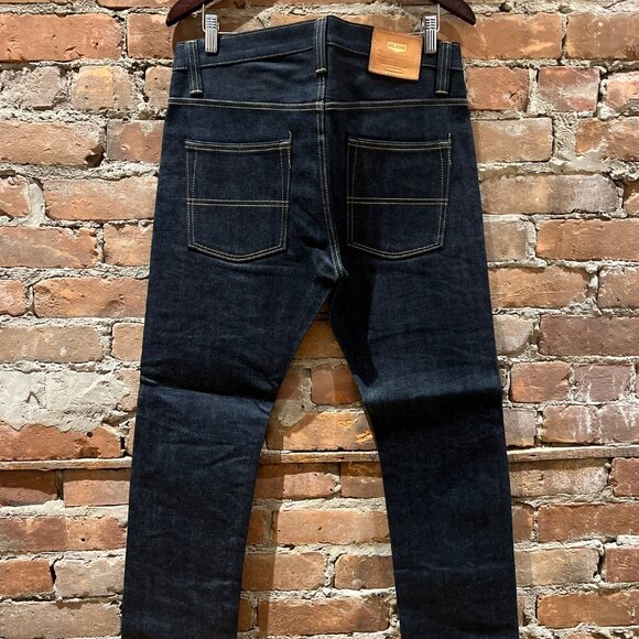 Big John M107F Raw Stretch Selvedge Denim - Picture 3 of 10